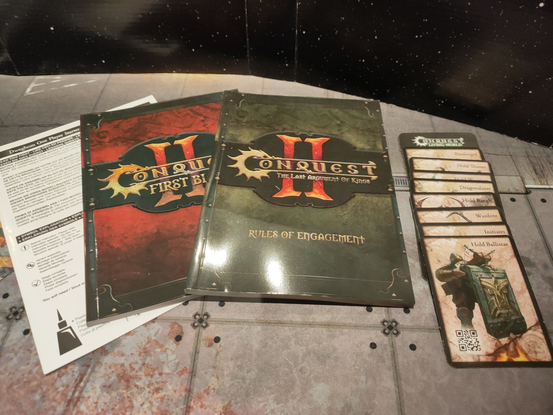 Giochi: Conquest, Starterbox, Dweghom, Alternative zu Warhammer Oldh – Nuovo e nell'imballaggio originale da Baden venduto da Araneus 3