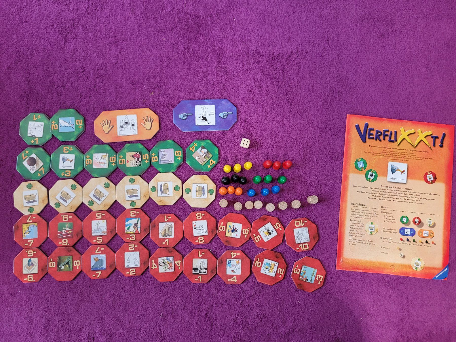 Ravensburger Giochi: Ravensburger Spiel - Verflixxt! – Usato da Müllheim Dorf venduto da Seeeule01 7