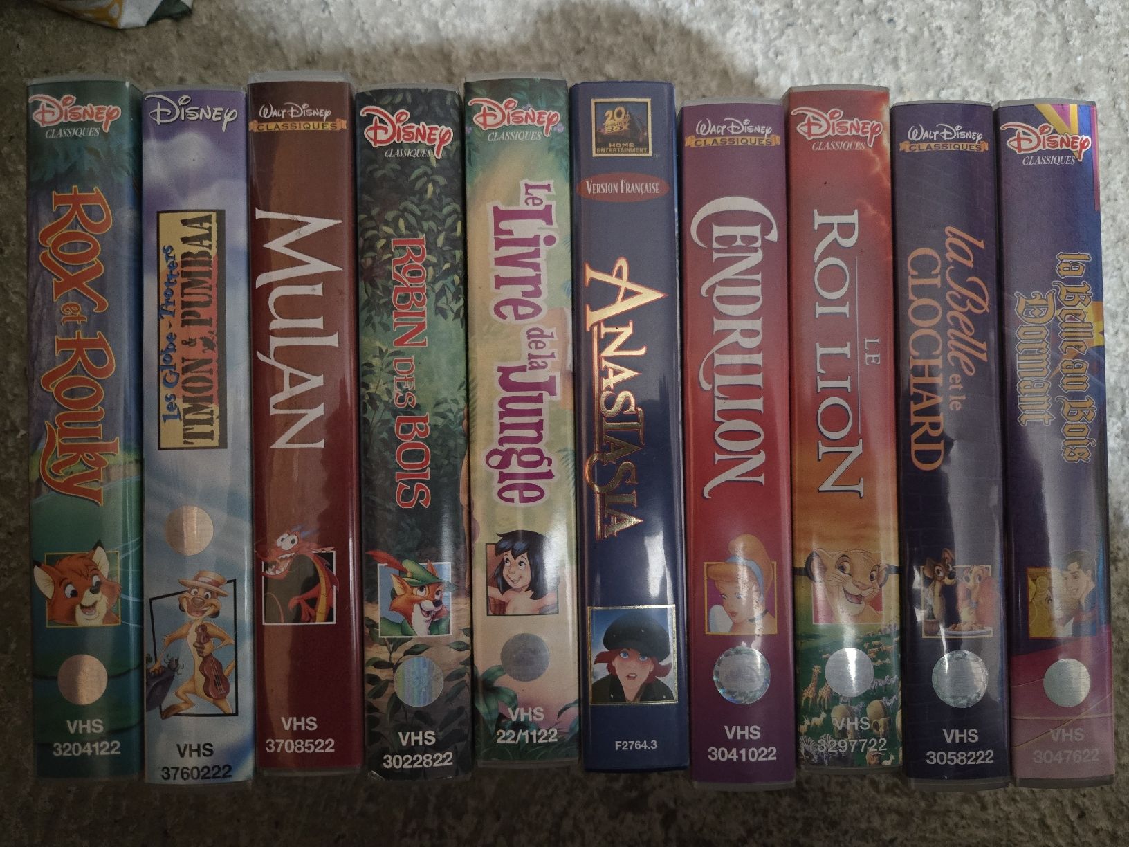 Tutti i VHS: Gros lot 21 VHS Disney Classiques VF – Usato da st-livres venduto da Fabb_Shop 1