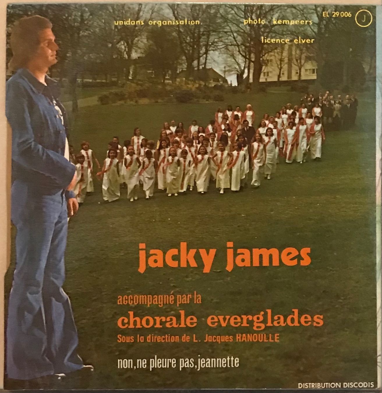 Dischi in vinile: JACKY JAMES - NE PLEURE PAS JEANNETTE... – Usato da Bussigny venduto da vinyl-pas-cher 1