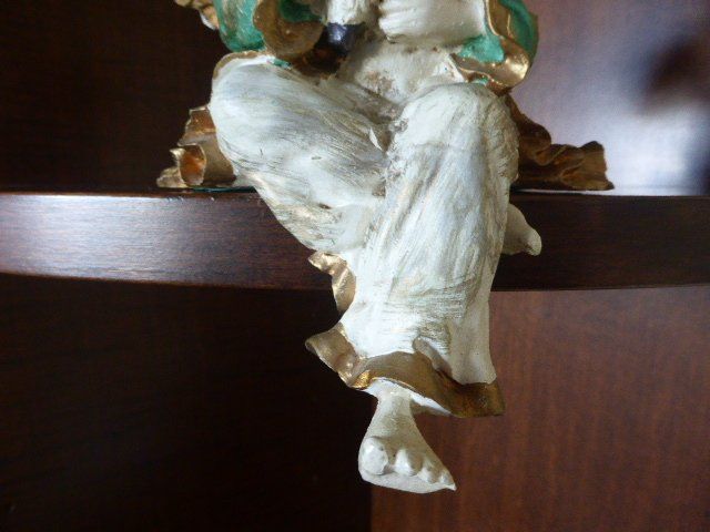 Statuette: Alter Engel Kantenhocker Kunstharz – Usato da Hitzkirch venduto da kleinerbaer01 2