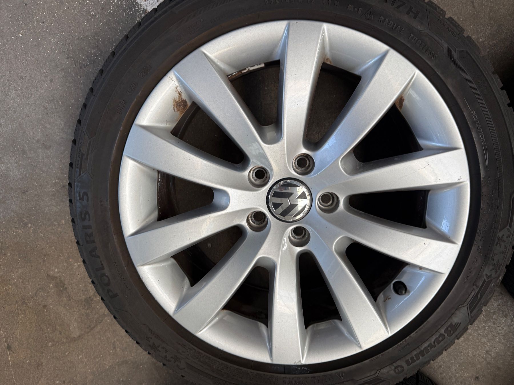 Volkswagen Pneumatici & Ruote complete: VW Passat,Scirocco 225/45R17 – Usato da Oftringen venduto da Leonsara 1