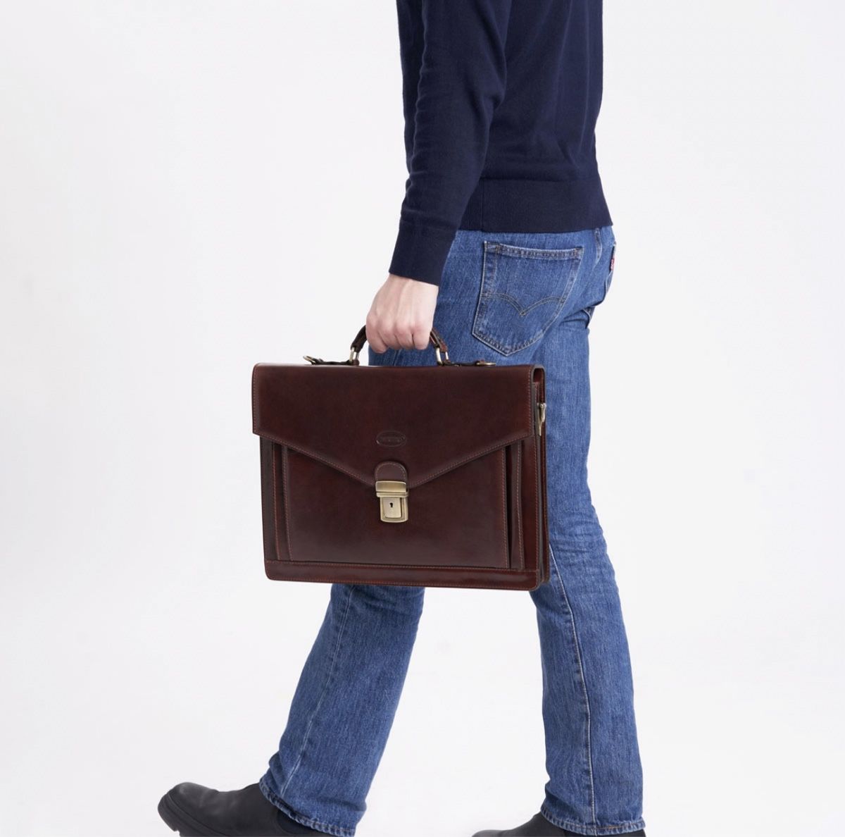Valigie & Borse: Aktentasche aus Leder Shanghai – Nuovo e nell'imballaggio originale da Wittenbach venduto da WWW.DRILUBAGS.CH 2