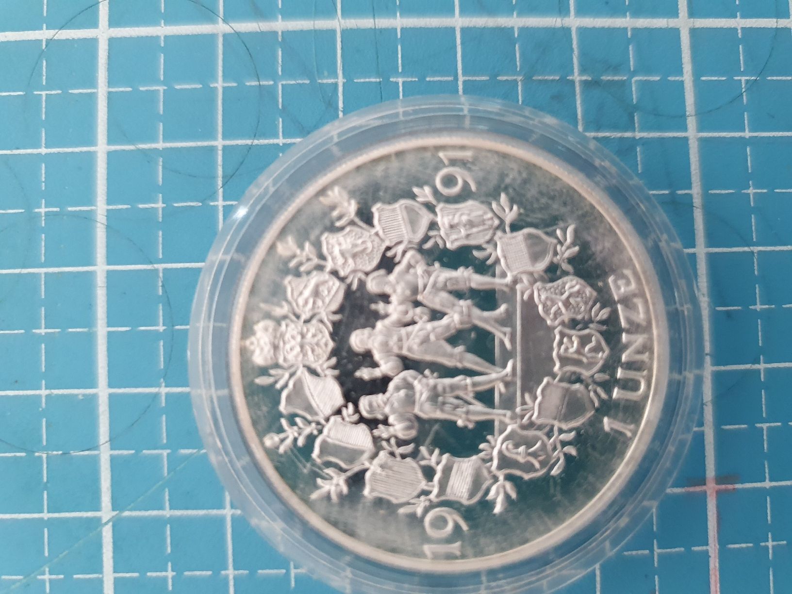 Tutti le monete: 1 Unzen silber 500 jahre – Nuovo e nell'imballaggio originale da Speicher venduto da Pandora.64 2