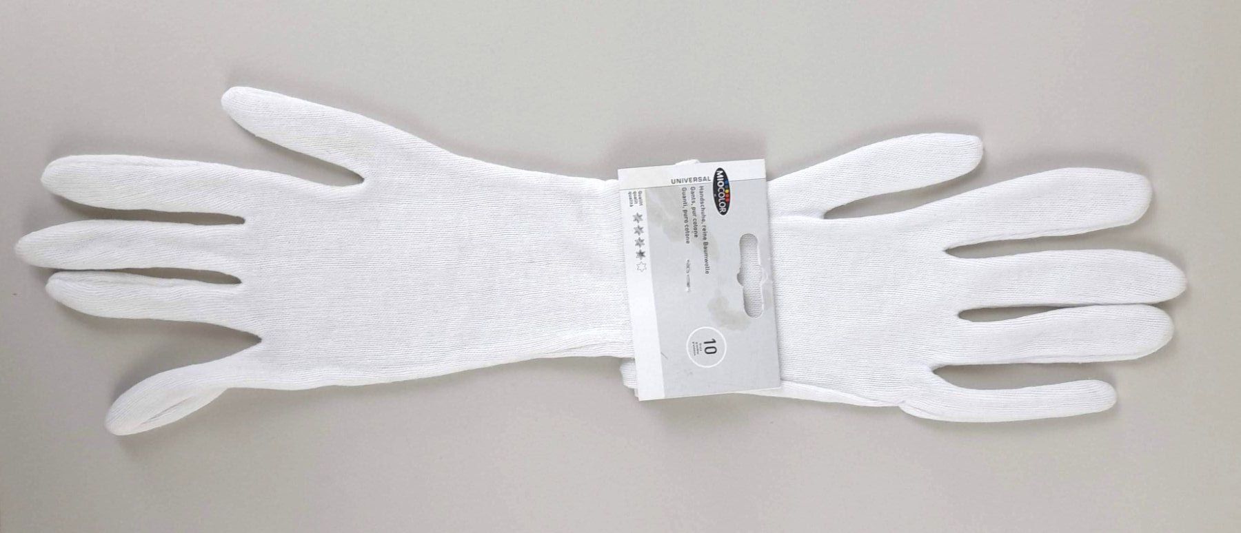Guanti & manicotti: MIOCOLOR Universal Handschuhe Baumwolle Gr. 10 – Nuovo (secondo la descrizione) da Liebefeld venduto da Restwert_Liebefeld