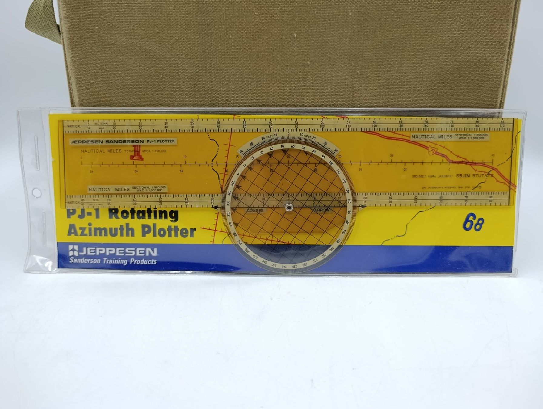 Misurare: Jeppesen PJ-1 Rotating Azimuth Plotter – Usato da Wil SG venduto da Donaldus