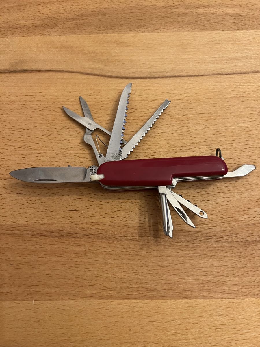 Coltelli tascabile: Sackmesser, gebraucht, Top Zustand, Rot 47 – Usato da Oftringen venduto da Nashorn_rn2c 2