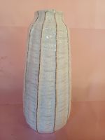 NEU Vintage Keramik Vase, Craquelé-Glasur 23cm