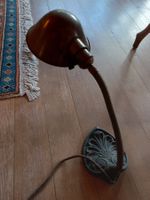 Antike engl. Kupferlampe