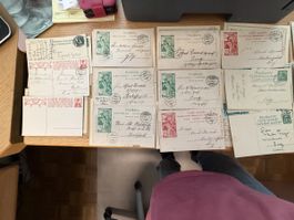 150 Postkarten Schweiz ab 1900 ca