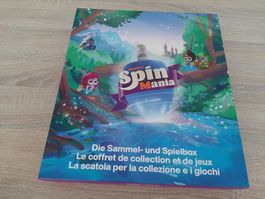 Migros Spin Mania Box, OHNE Zubehör, nur Spielregeln+Vorlese