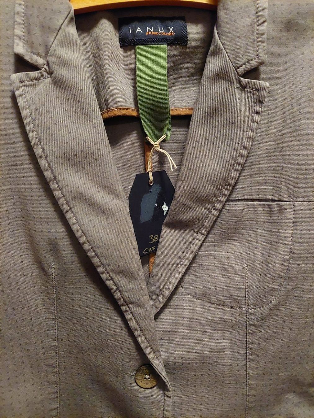 Giacche: Ianux . Leinen-Blazer grau 38 – Nuovo e nell'imballaggio originale da Besenbüren venduto da teluride89 2