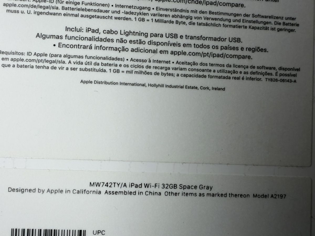Apple Tablet PC: iPad WiFi 32 GB – Gebraucht aus Grosswangen von winkelfeld 6
