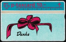 Taxcard 307L_47605 FMD Winterthur "Danke" ungebraucht