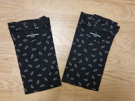 2er-Pack Schwarz T-Shirt von Clockhouse, Grösse M, *NEU*
