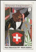 AK 1910 Eidg. Schützenfest Bern, gel.1912 wäre der Kaiser...