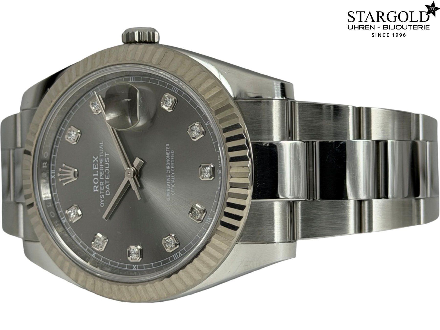 Rolex Orologi: Rolex Datejust 41 mit Diamanten - 126334 – Usato da Zürich venduto da Stargold-Uhren 2