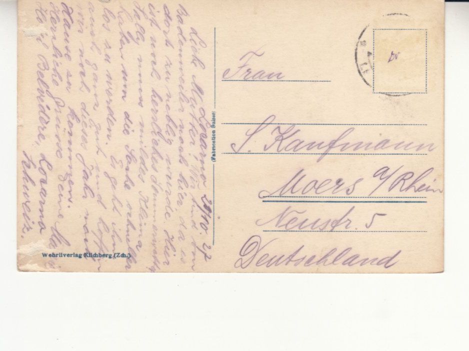 Ansichtskarten: Locarno Muralto 1927 – Gebraucht aus Bürglen TG von StampGraf 1