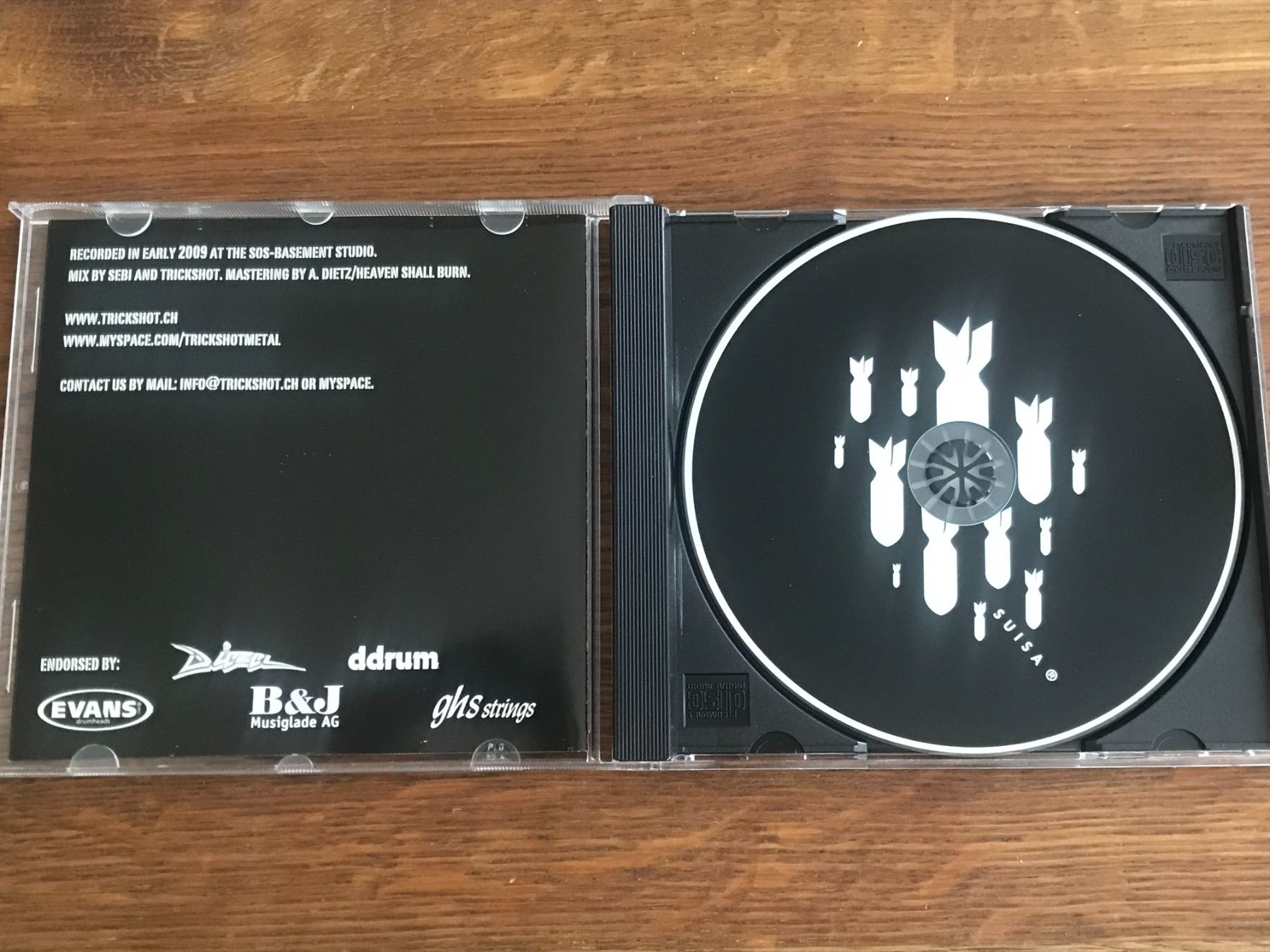 CD: TRICKSHOT - Fire at Will - Swiss Metalcore – Usato da Buchs AG venduto da Archie 1