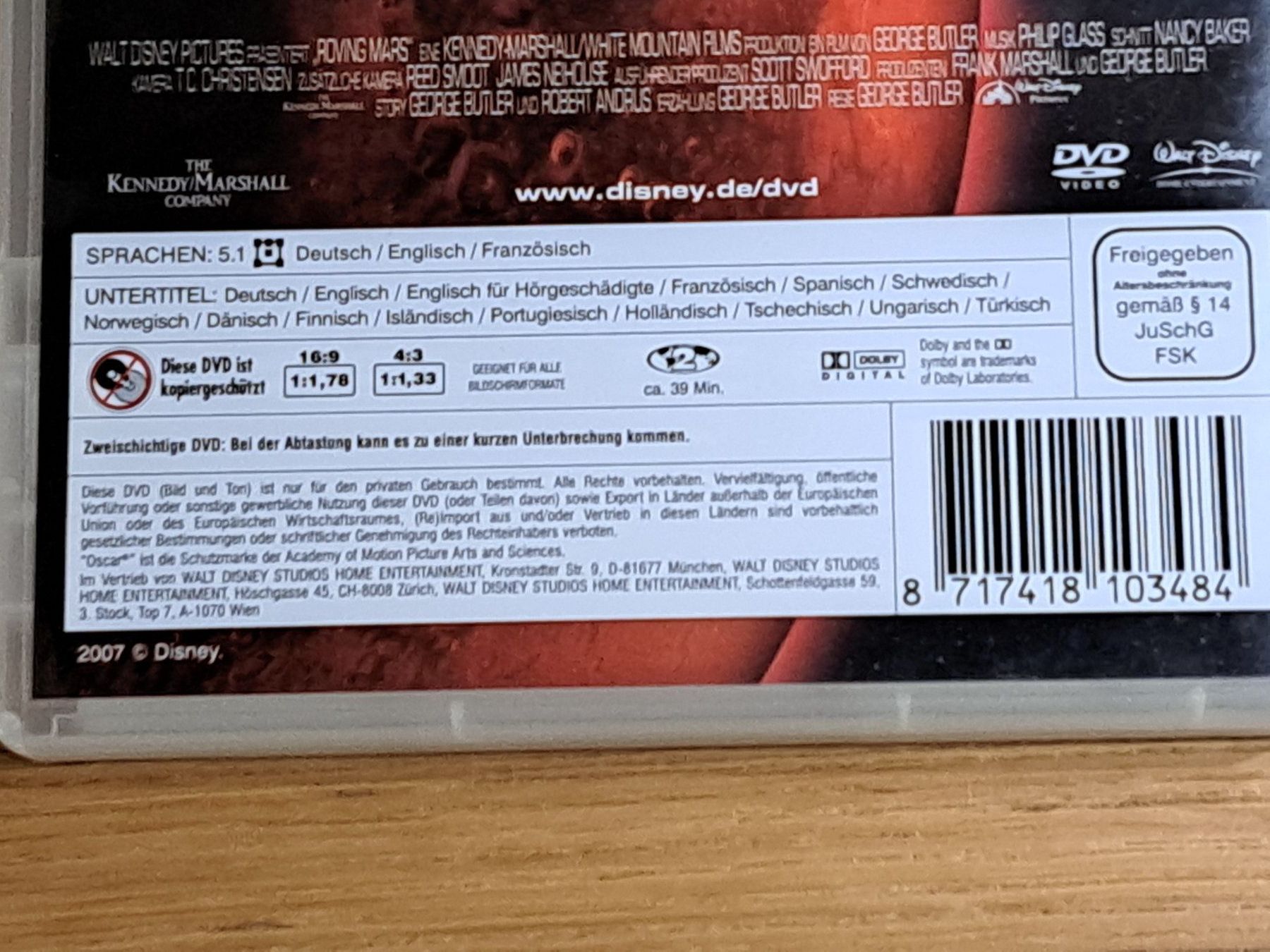 Alle DVDs: DVD Der rote Planet, Expedition Mars, Walt Disney – Neu (gemäss Beschreibung) aus Unterseen von Kanica 4