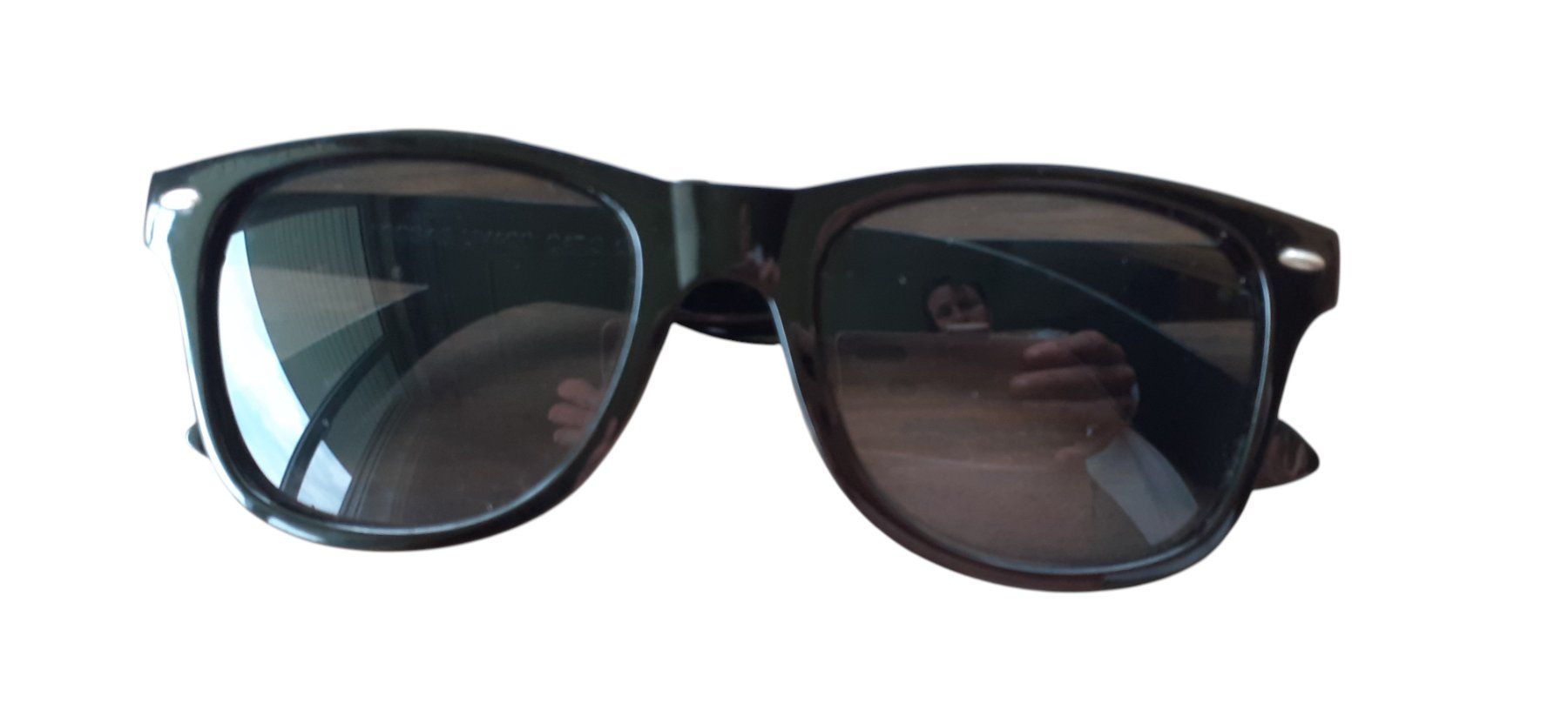 Brillen & Gläser: Sonnenbrille Vintage 1960er schwarz – Gebraucht aus Mörschwil von wunderkiste44
