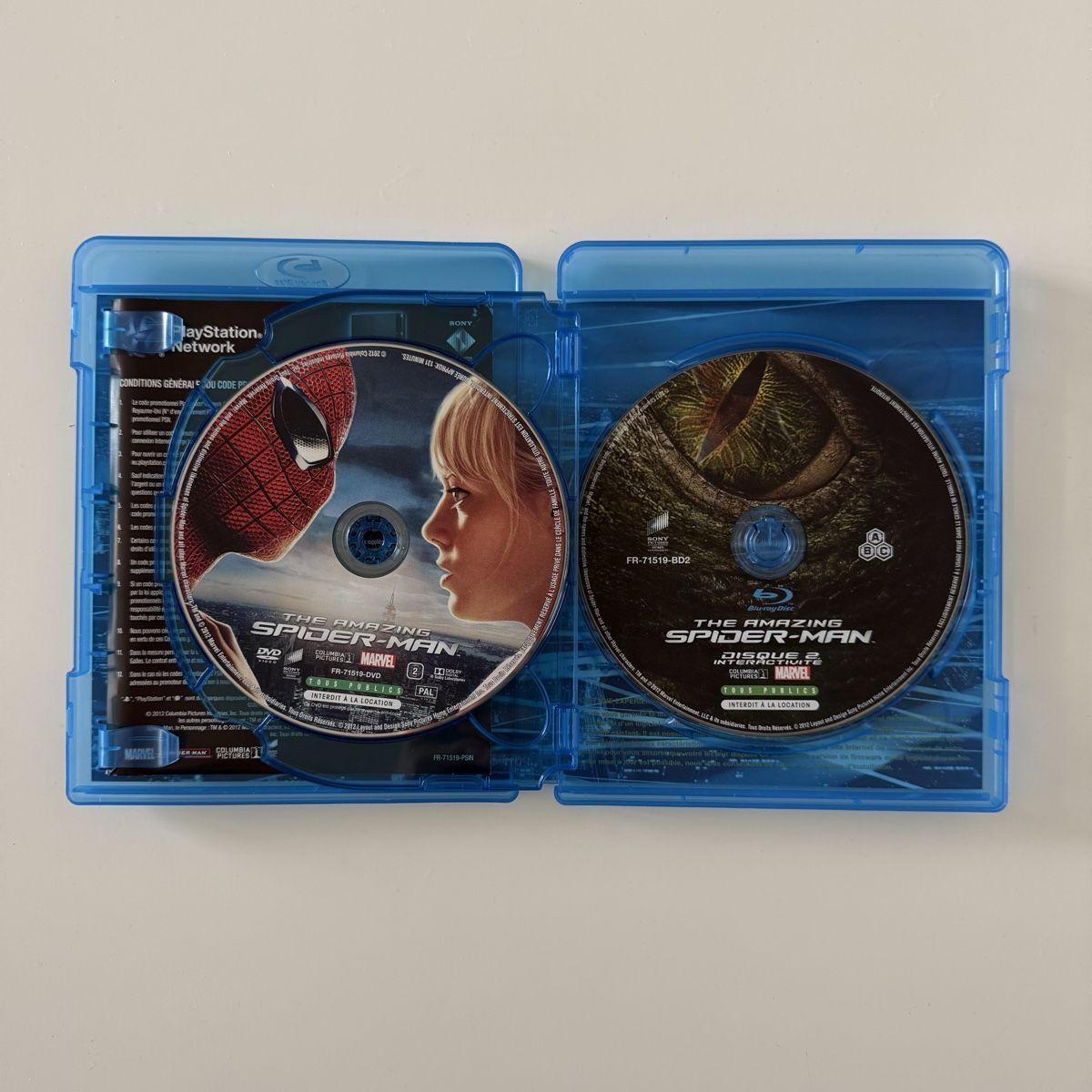 Tutti i DVDs: The Amazing Spider-Man Blu-Ray 3D + 2D, FR ENG – Usato da Couvet venduto da Aura_aura 3
