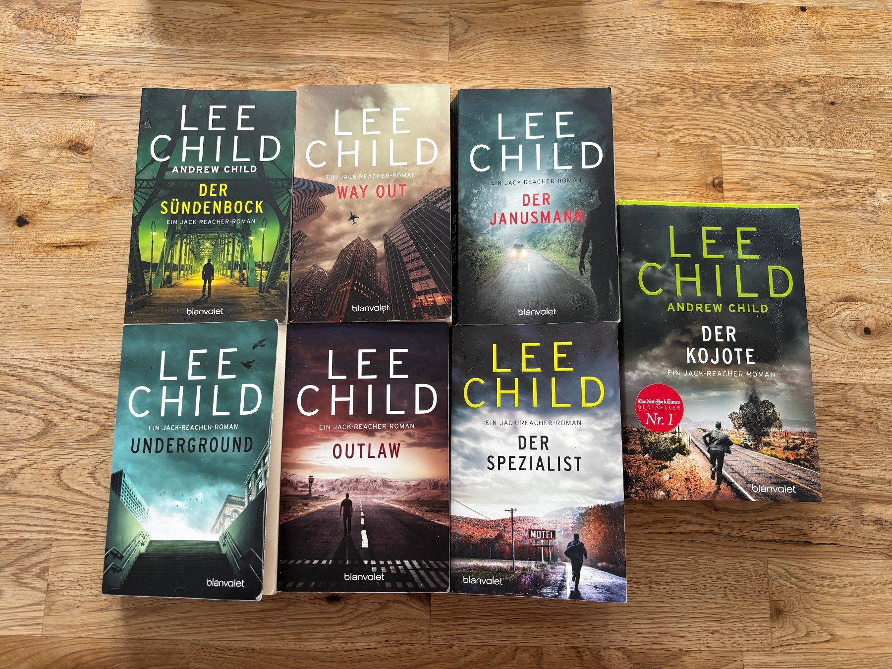 Libri: 6 Jack Reacher Romane – Usato da Riggisberg venduto da Indiansummer
