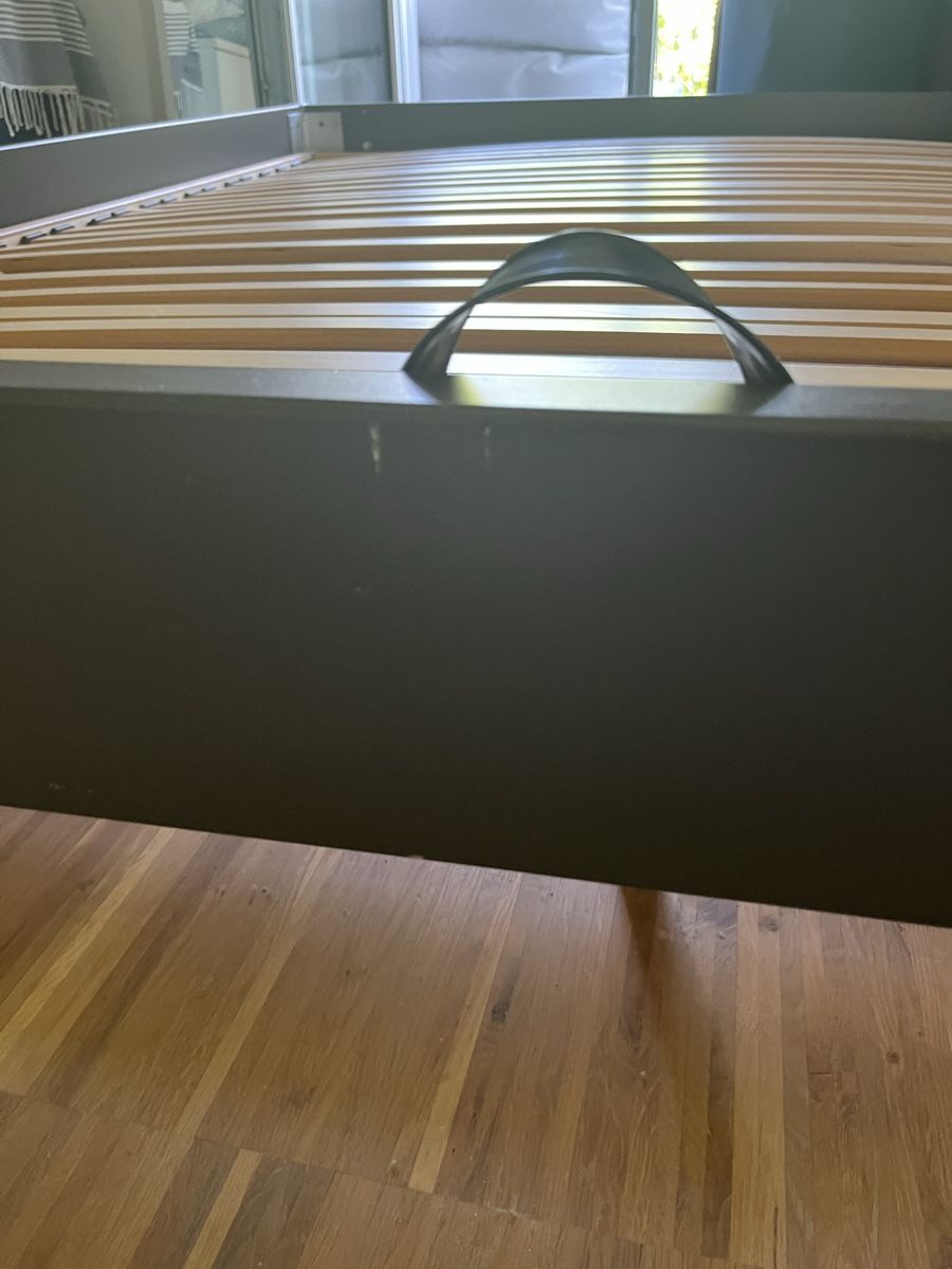 Letti: 160x200cm Bettgestell Dunkelgrau mit Lattenrost – Usato da Zürich venduto da FrankG 7