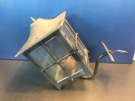 Gebrauchte rustikale geschmiedete Aussenlampe  Wandlampe