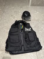 Kids SWAT Costume with Helmet - Excellent Condition! ( new )