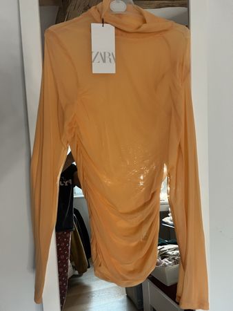 Zara Damen Top XS Neu mit Etikett Trendfarbe 👍
