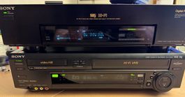 2 Stk. Sony video Hi8 / VHS Recorder (defekt)