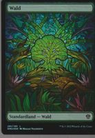 TCG Magic The Gathering MTG DMU 281 FOIL Wald (V.4) LANDS