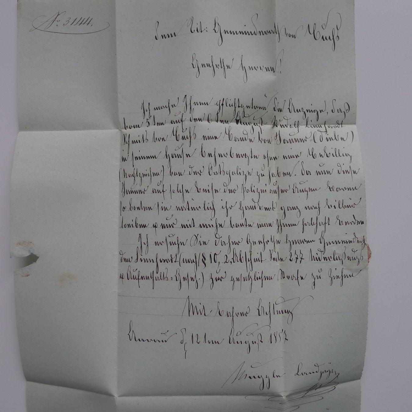 Tutti i francobolli: 1857, "Landjäger-Posten" AARAU nach BUCHS AG – Usato da Ebikon venduto da SilvioFreund 5