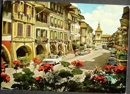 MORAT MURTEN Grand Rue Auto Vespa