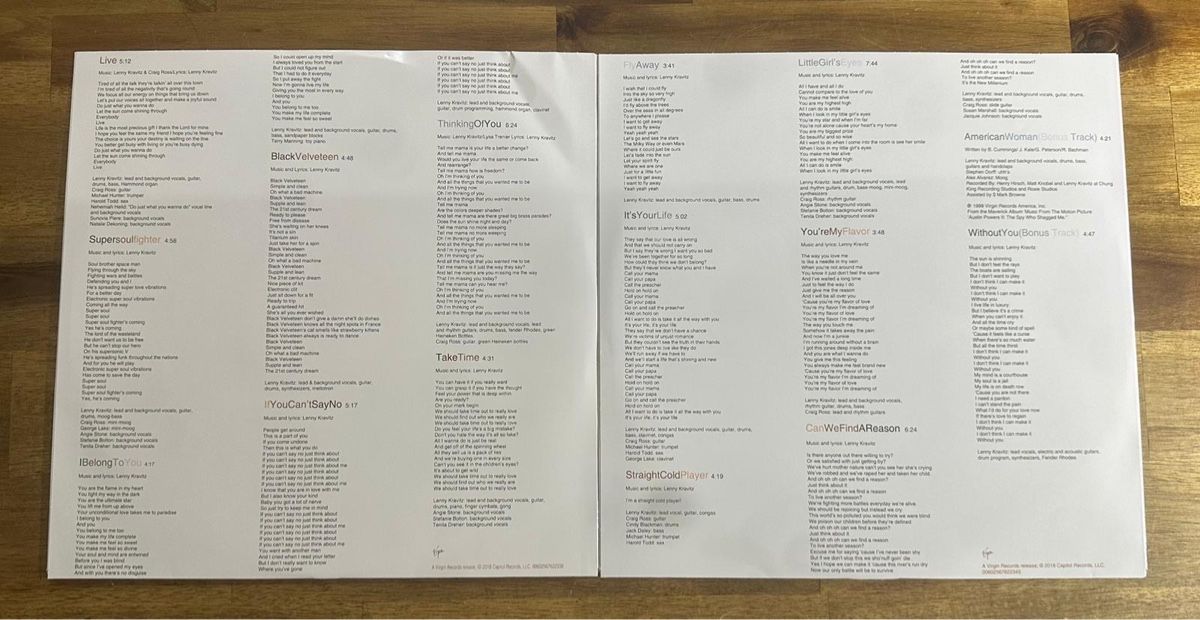 Dischi in vinile: Lenny Kravitz 5 (Neu) 2018 2 LP – Nuovo (secondo la descrizione) da Belp venduto da B7L0 4