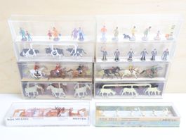 Merten 10 x Figuren Set Neu - H0 Rarität
