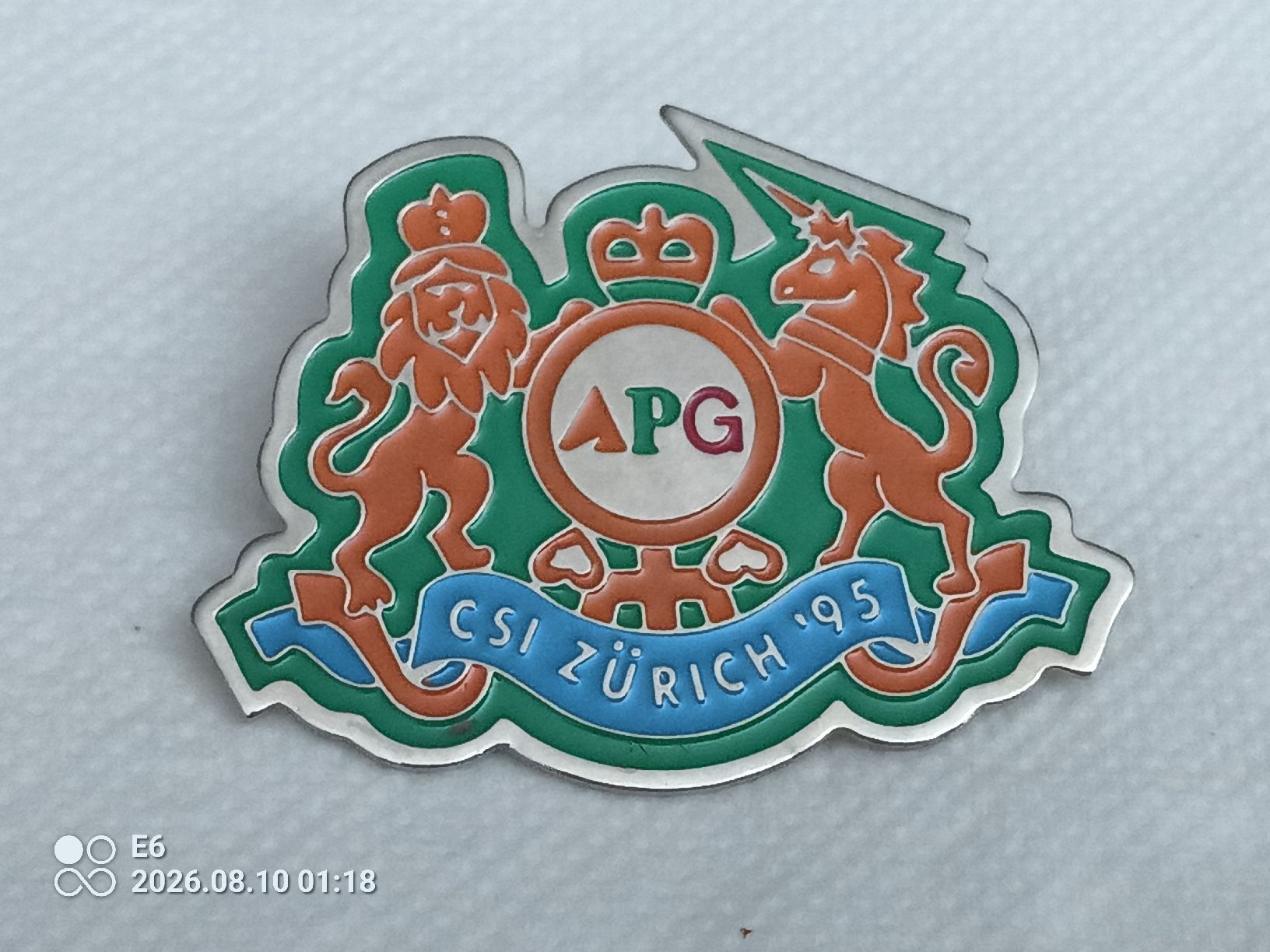 Plaquettes & Badges: Pin CSI Zürich – Neuf (Voir description) à Zürich par Mitzi6