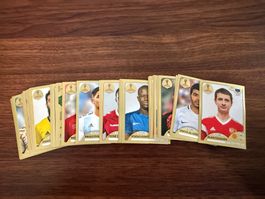 55x Panini WM 2018 Stickers - Keine doppelte!