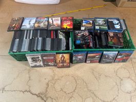 130 DVDs und Blu-rays Konvolut diverse Filme guter Zustand