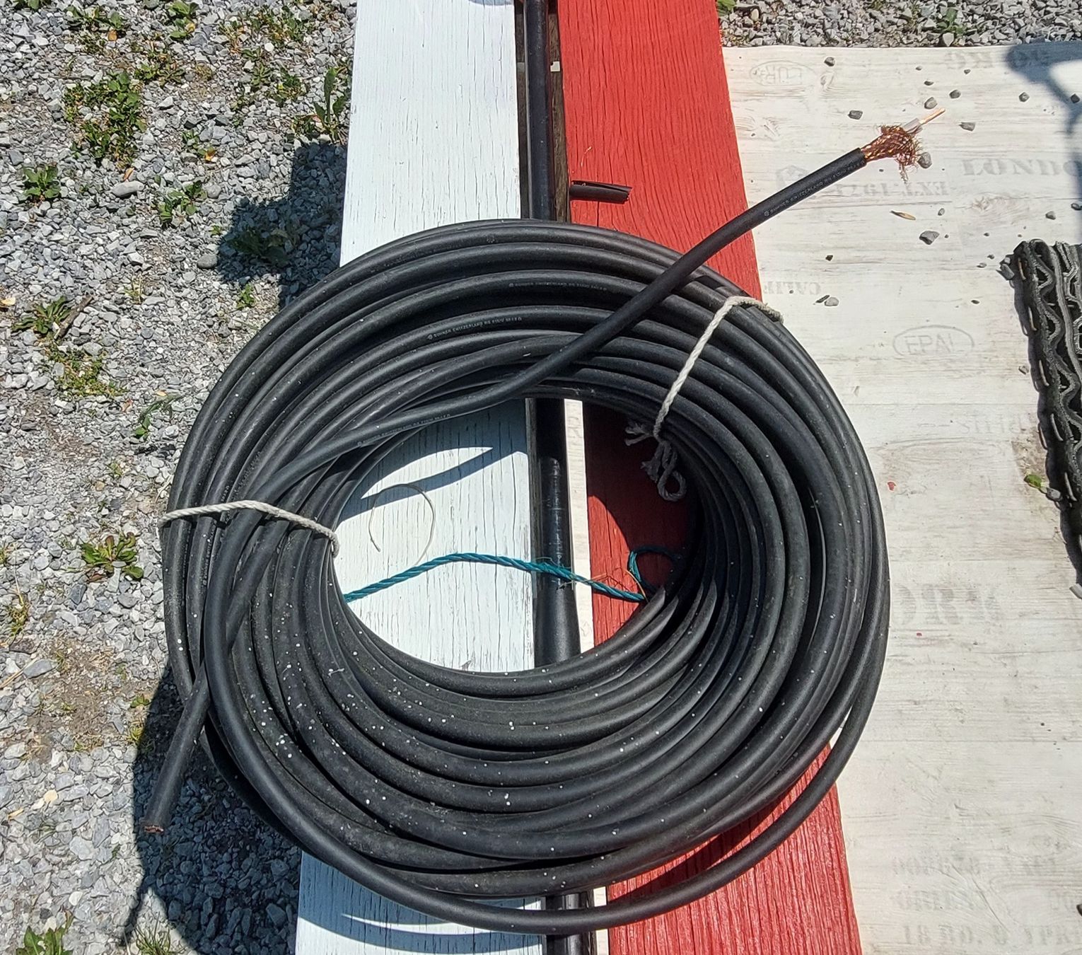 Kabel: RG213 Koxialkabel – Gebraucht aus Bauma von rtvstr