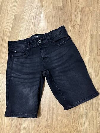Short jeans noir 