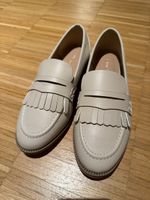 Cream Loafers with Tassels - EU Size 37