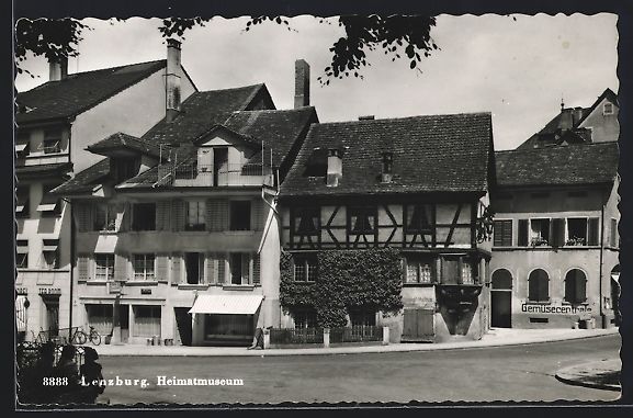 Ansichtskarten: Lenzburg, Heimatmuseum und Gemüsezentra – Gebraucht aus Berlin von bartko-reher