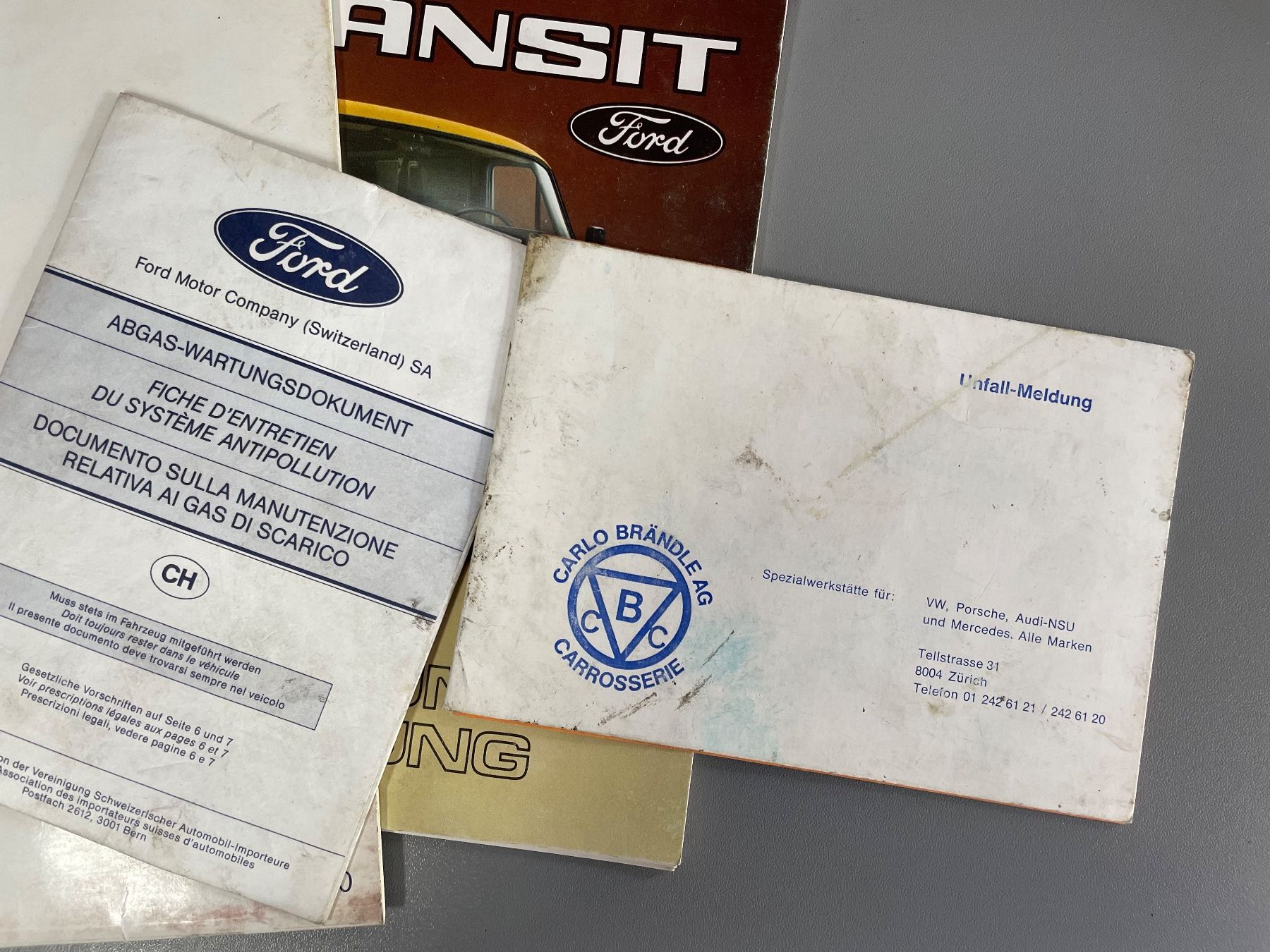 Ford Tutti i ricambio: Ford Transit Serviceheft / Betriebsanleitung – Usato da Neuägeri venduto da W111 2