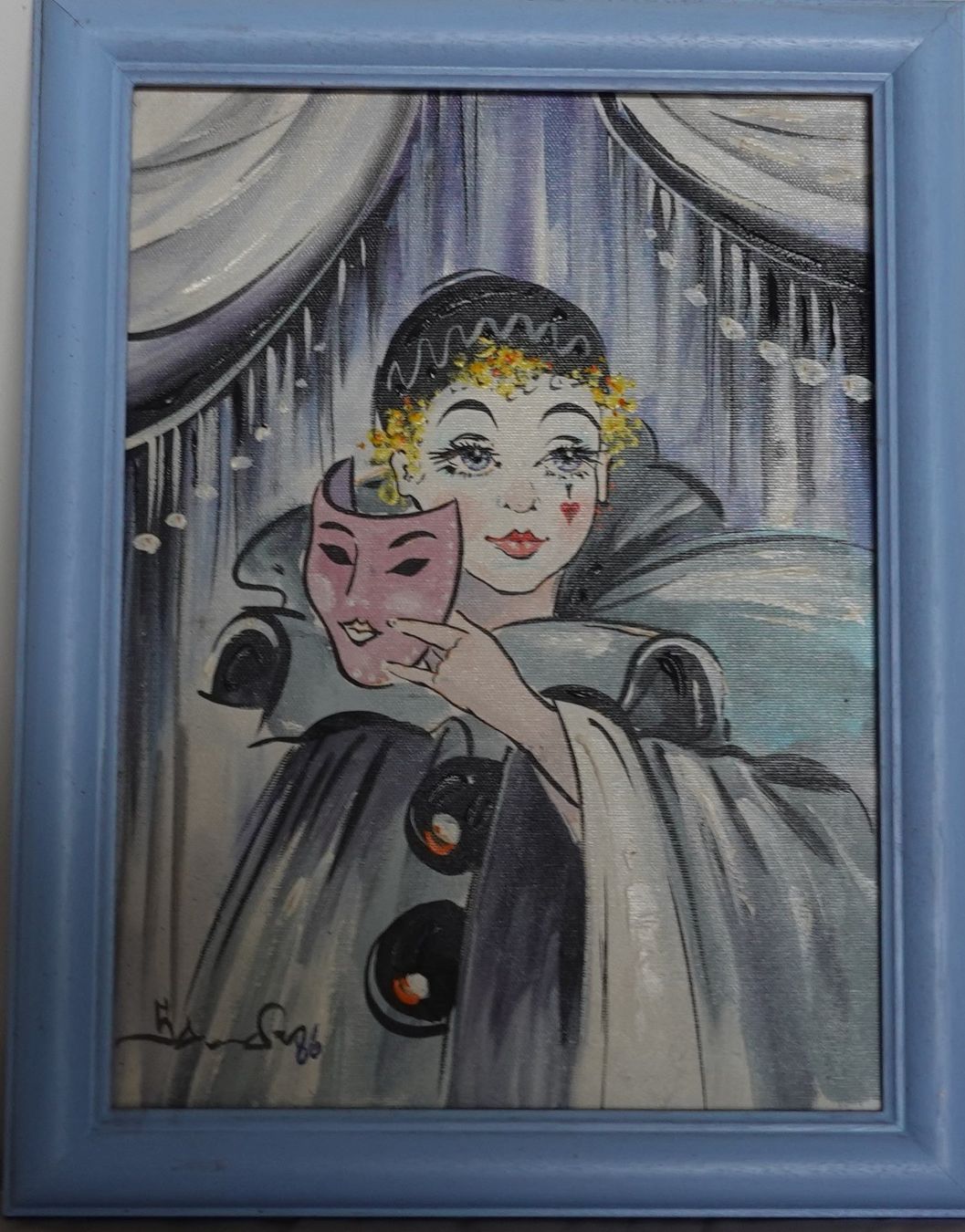Dipinti: Pierrot Günter R. Sander – Usato da Rheinfelden venduto da bigi0956