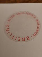Breitling Original Service Sticker 3 Stück