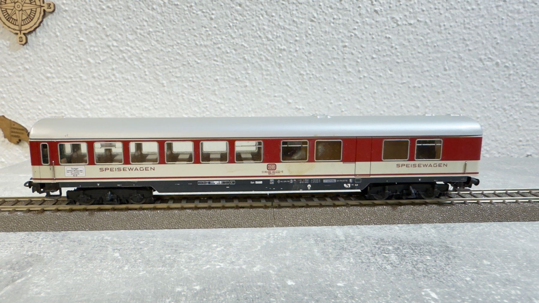 Märklin Modelleisenbahnen: Märklin DB Speisewagen H0 / AC – Gebraucht aus Schlieren von rat_lq6b 4