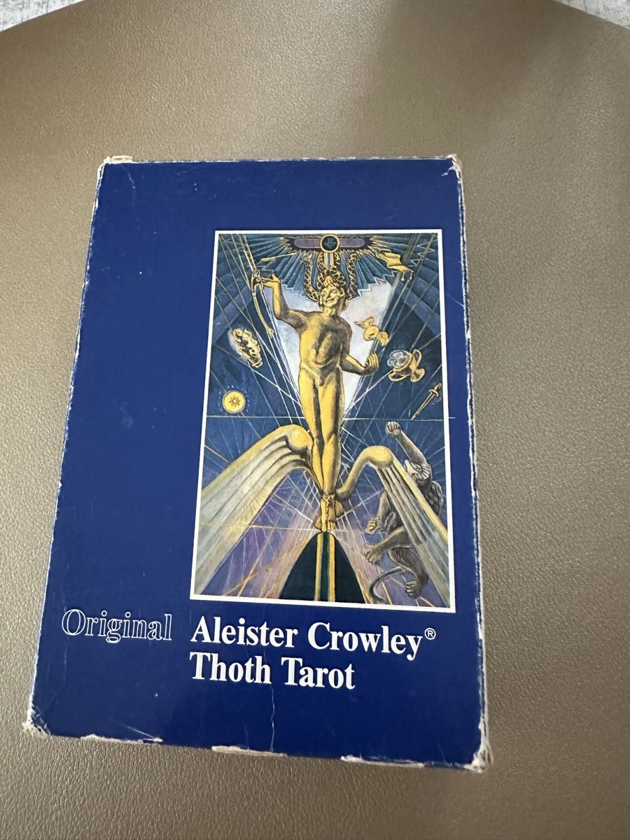 Karten: Tarotkarten, Aleister Crowley Thoth Tarot 1986 – Gebraucht aus Sevelen von Stopglobal. 2