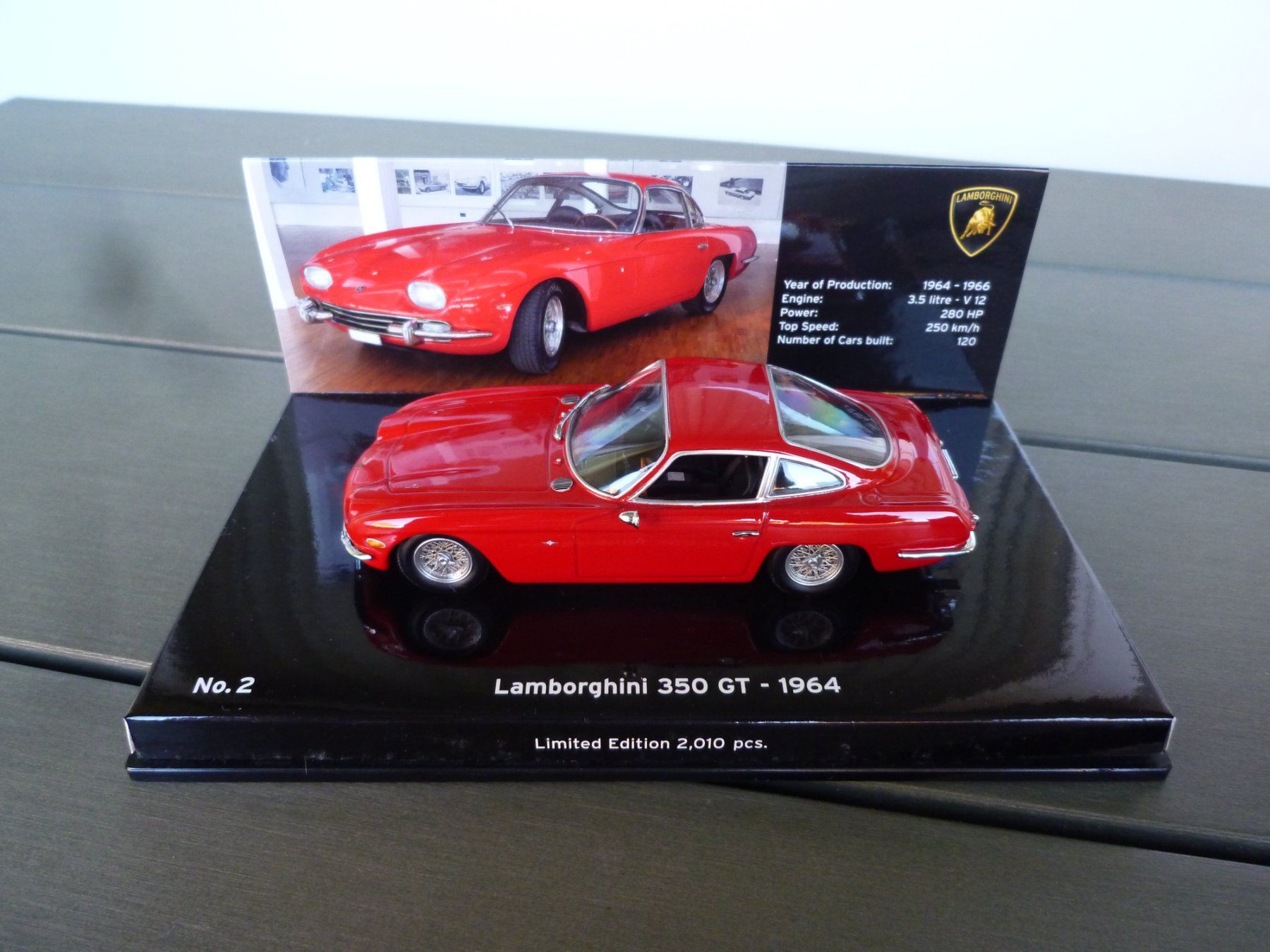 Lamborghini Modellautos: Lamborghini 350 GT (1964) – Neu (gemäss Beschreibung) aus Flawil von Imperiosud